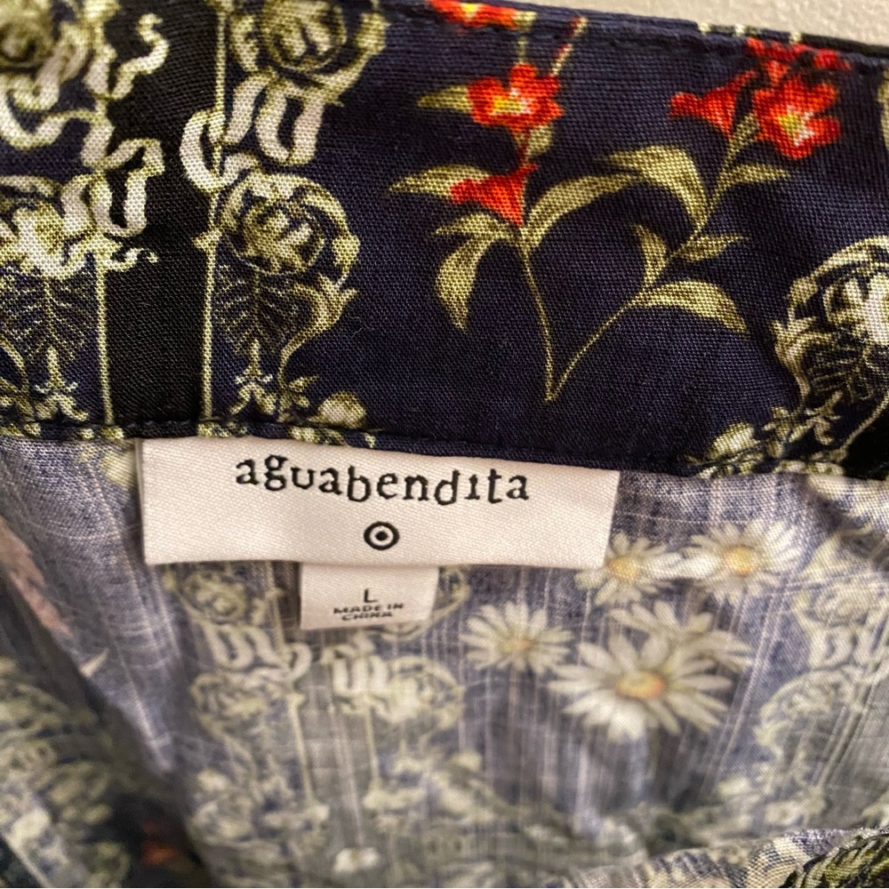 Agua Bendita for Target Dainty Floral Dress Size Large - Picture 6 of 7